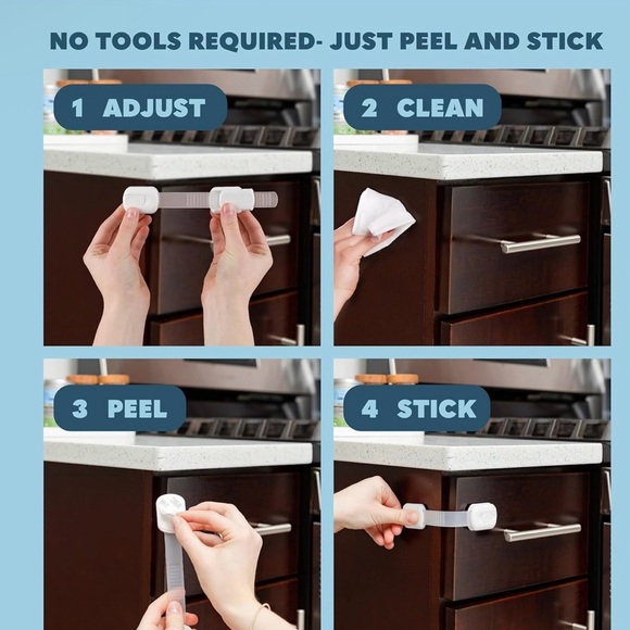 5/$25 NWT Baby Locks Pack of 6 - Picture 5 of 6